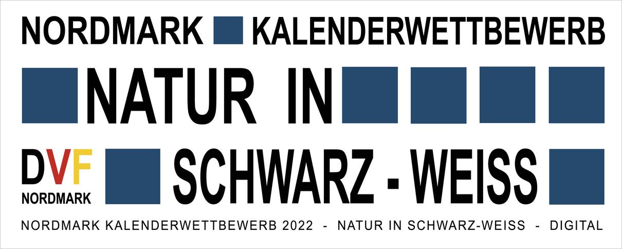 Kalender Natur in Schwarz-Weiss
