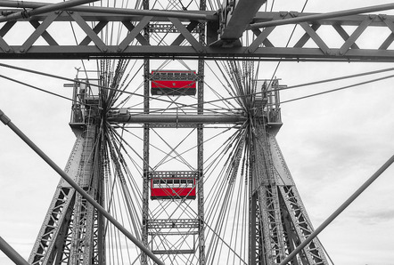 Bauch, Herbert  - Direktmitglied  - Im Riesenrad - Farbe - AK3 - Annahme