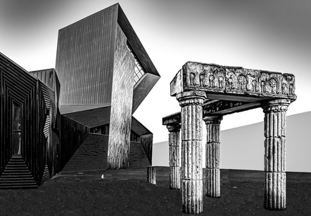 Hartstang, Thomas  - Fotoclub Schleswig e.V.  - alte und neue Synagoge Mainz - URKUNDE - Gegensätze