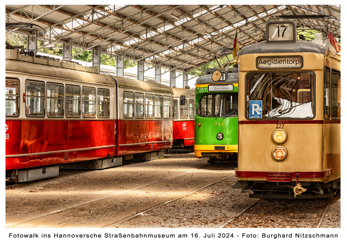 Fotowalk Straßenbahnmuseum - Burghard Nitzschmann