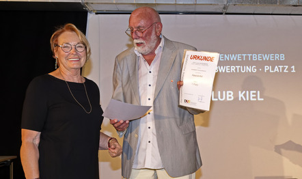 Preisverleihung - Fotoclub Kiel Clubwertung Thema Platz 1